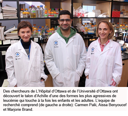 trois personnes dans des manteaux de labo