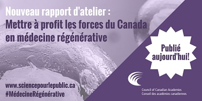 graphique pour un rapport de médecine régénérative