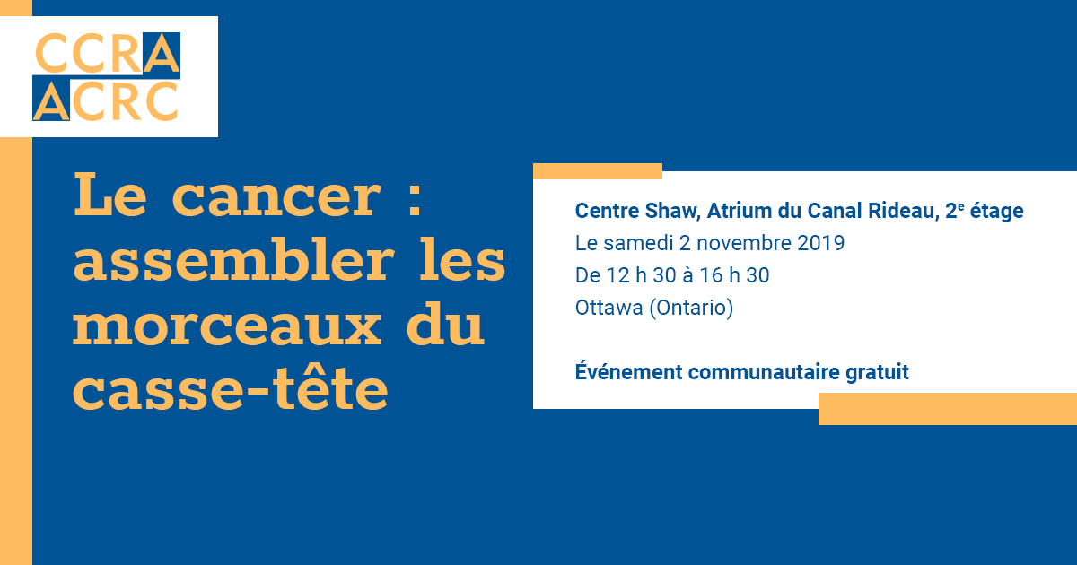 graphique pour un événement lié au cancer