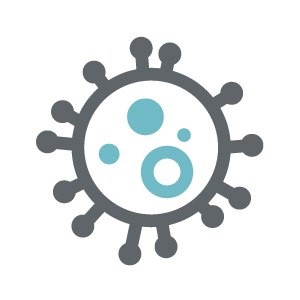 icon of a cell or virus