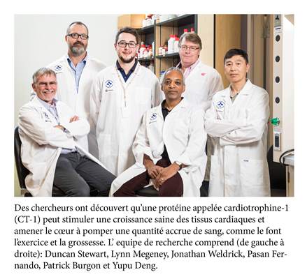 un groupe de personnes en manteaux de laboratoire