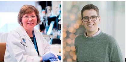 Barbara Vanderhyden and David Cook