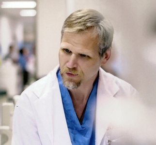 a person in a lab coat