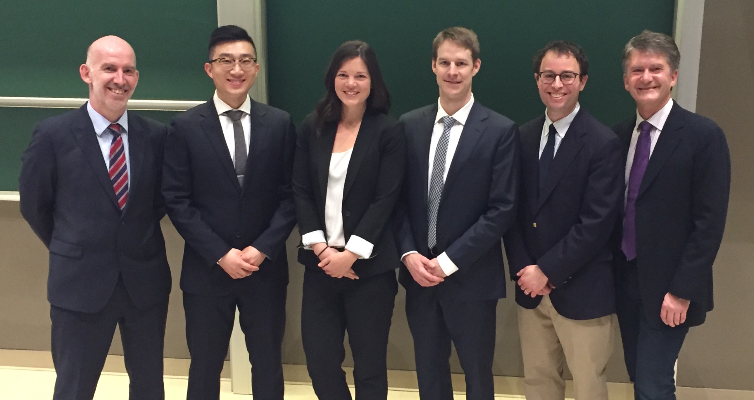 Group of individuals in a professional environment