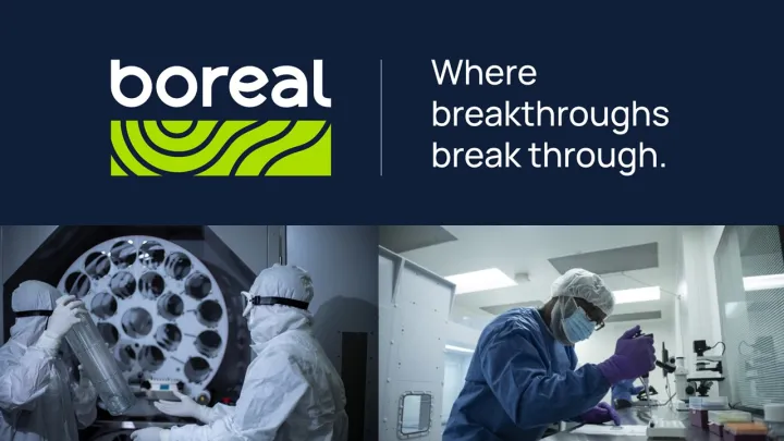 Boreal, Where breakthroughs break through, with lab images