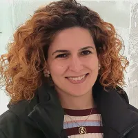 Woman smiles at camera