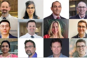 A collage of researchers