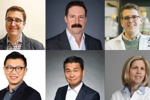 Collage of researcher photos