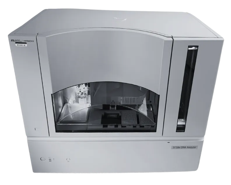 An image of an ABI3730XL Sanger DNA Sequencer