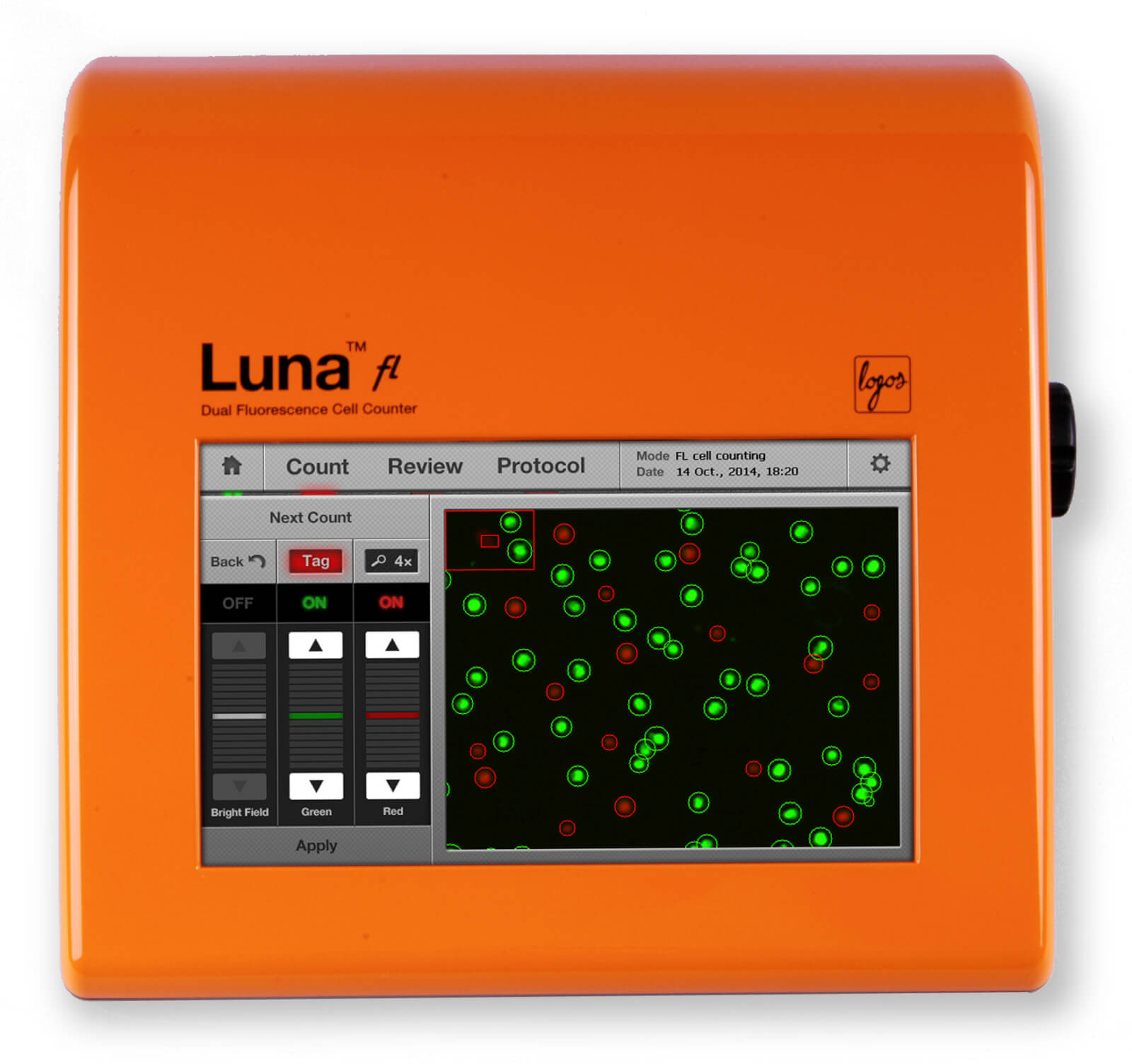 Luna FL, Dual Fluorescence Cell Counter